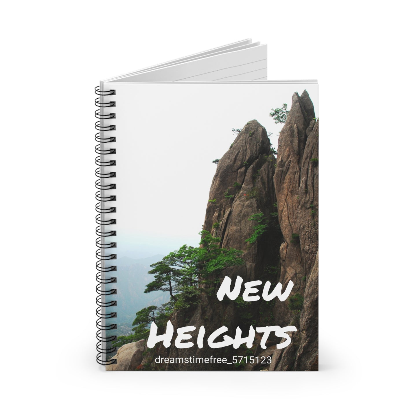 Copy of Spiral Notebook - Ruled Line New Heights