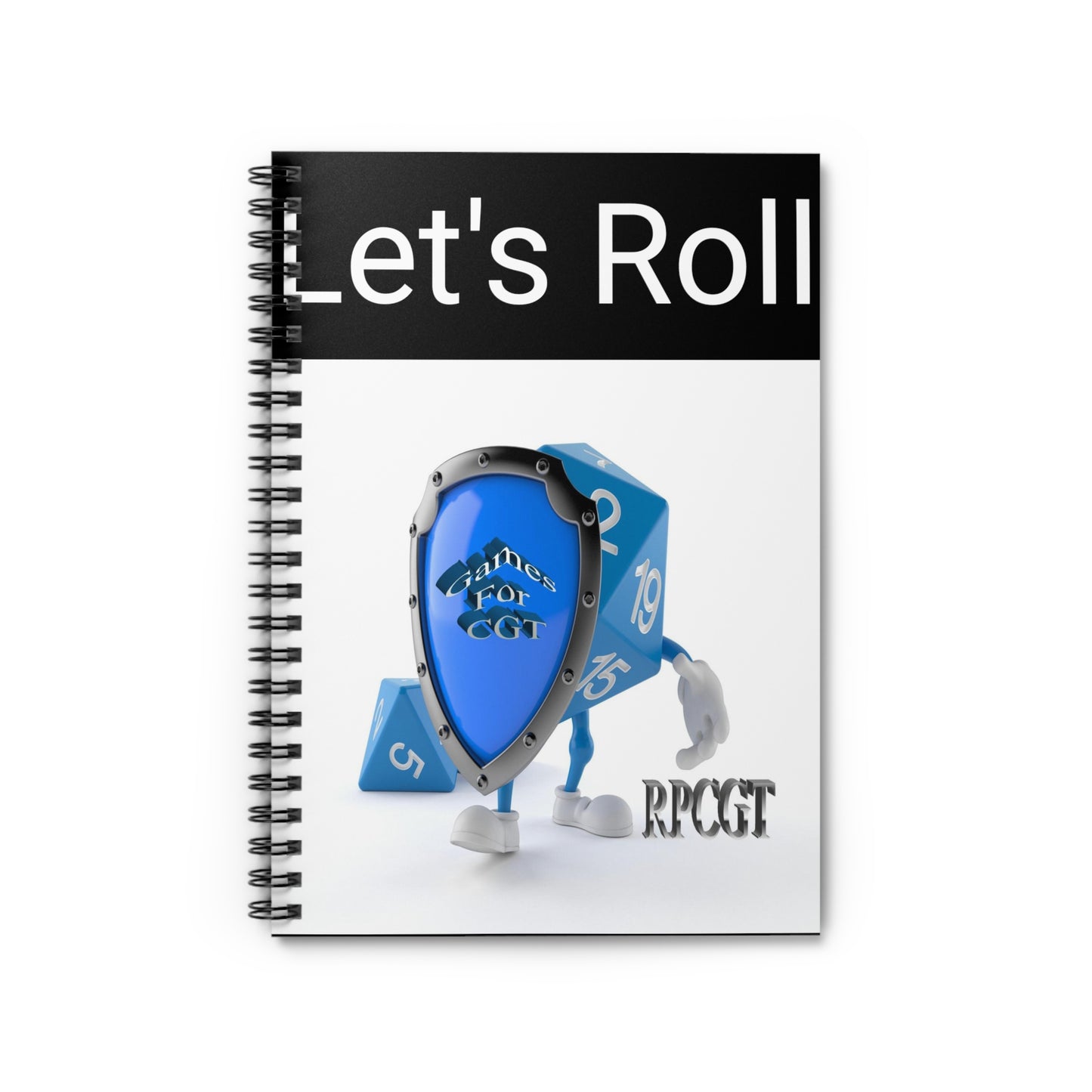 Spiral Notebook - Ruled Line Christian Games