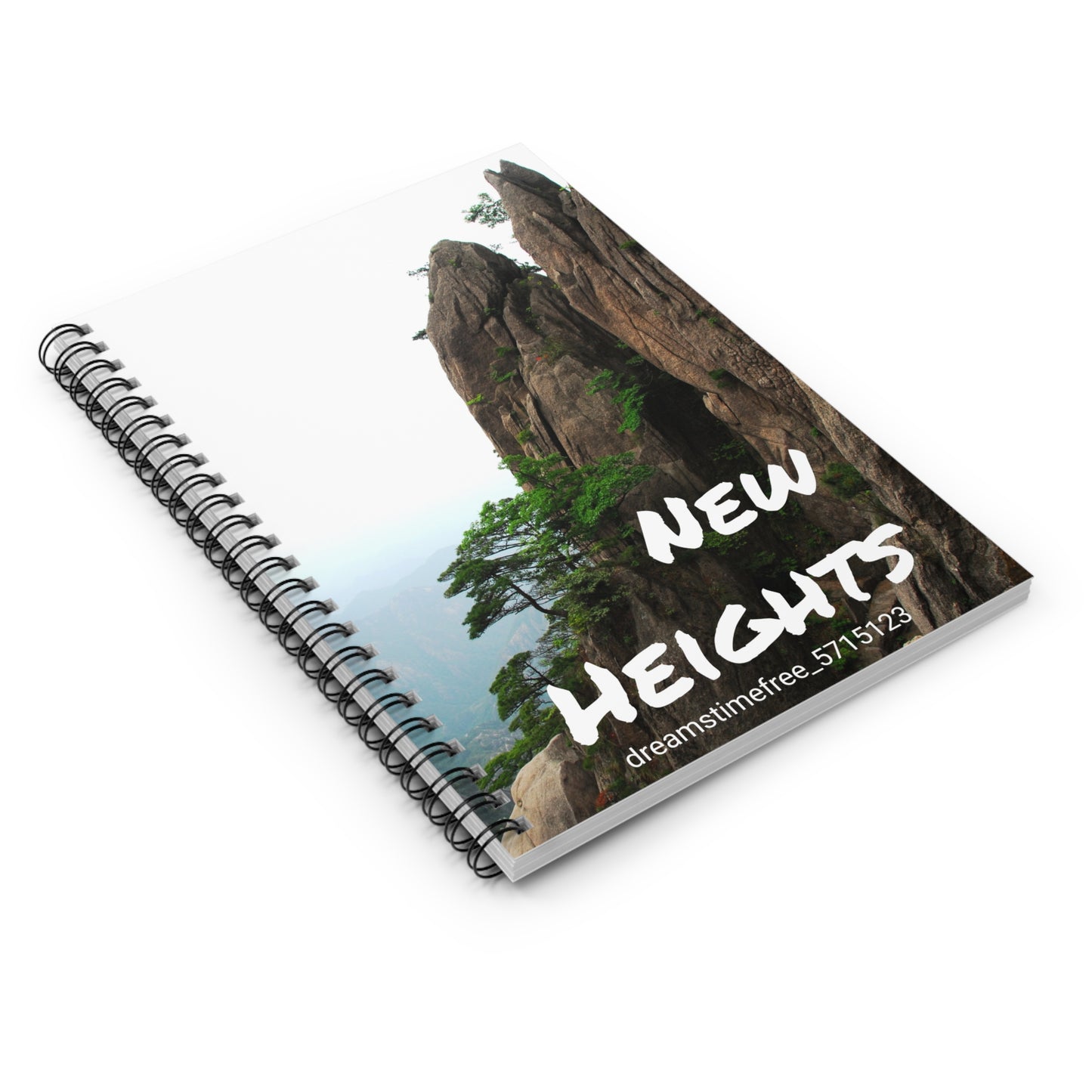 Copy of Spiral Notebook - Ruled Line New Heights