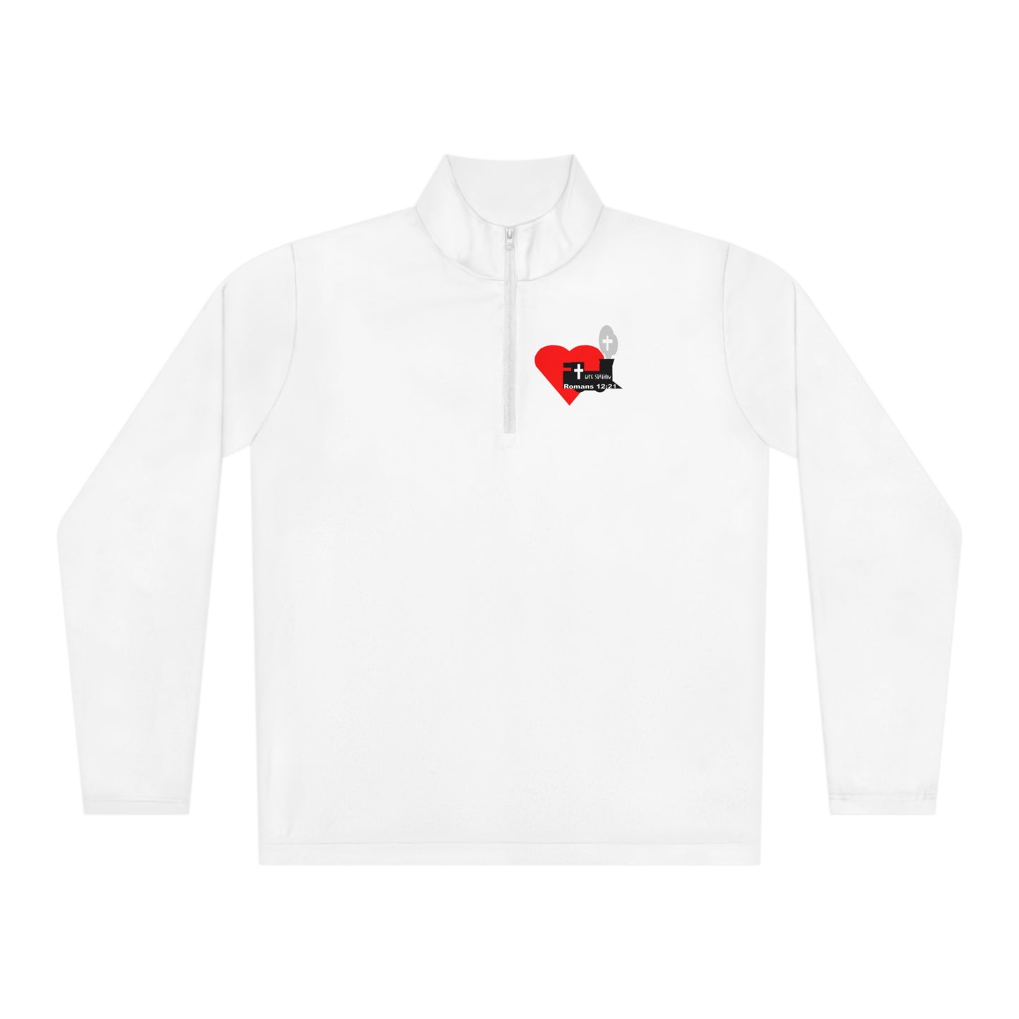 Life Station Logo Unisex Quarter-Zip Pullover