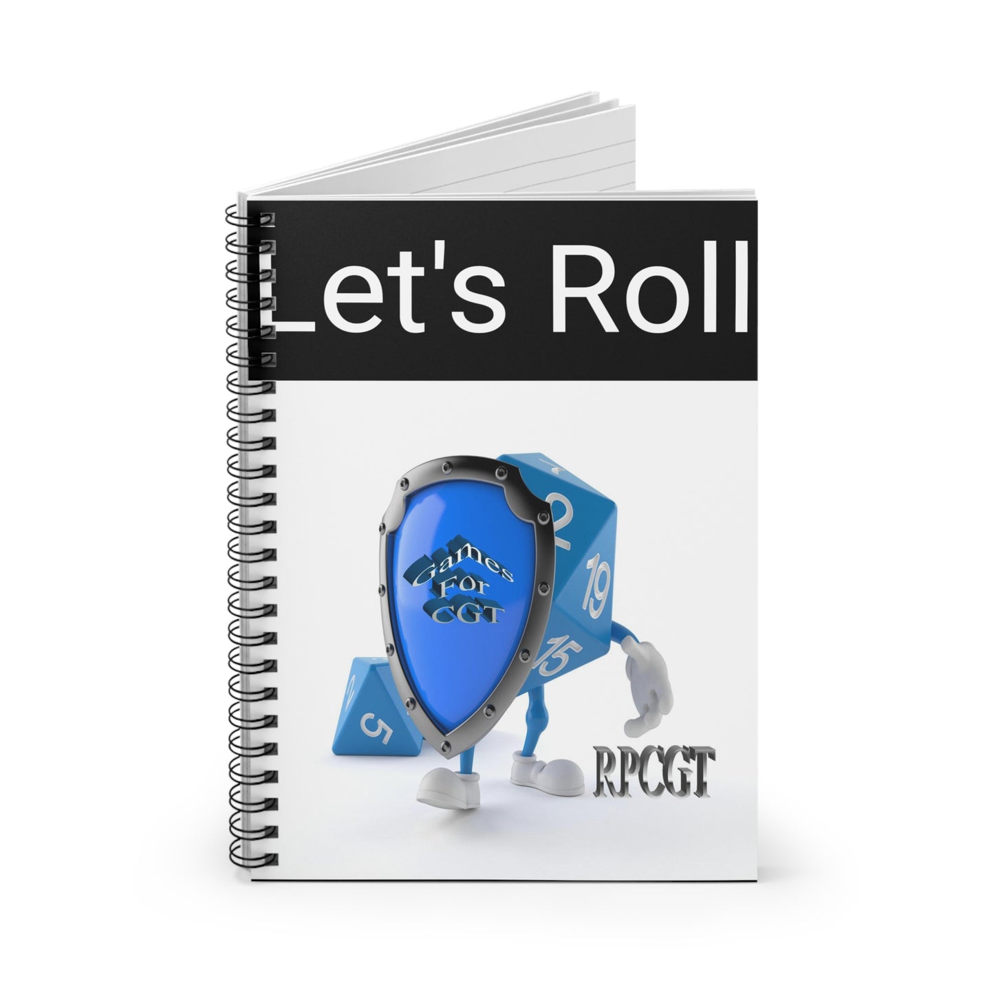 Spiral Notebook - Ruled Line Christian Games