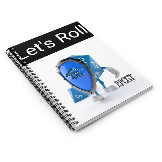 Spiral Notebook - Ruled Line Christian Games