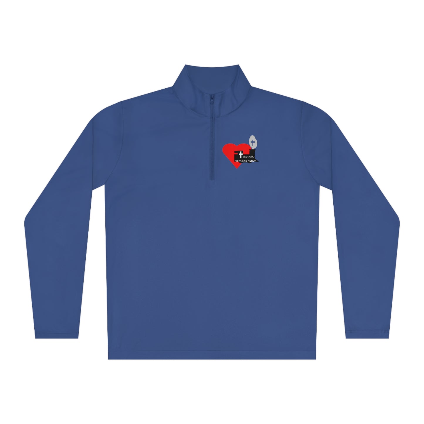 Life Station Logo Unisex Quarter-Zip Pullover