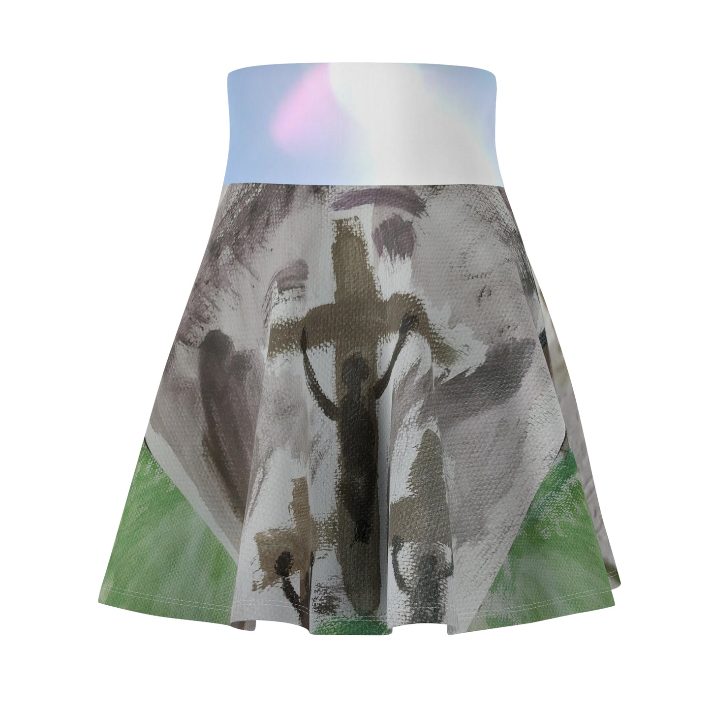 Women's Christian Themed Skater Skirt