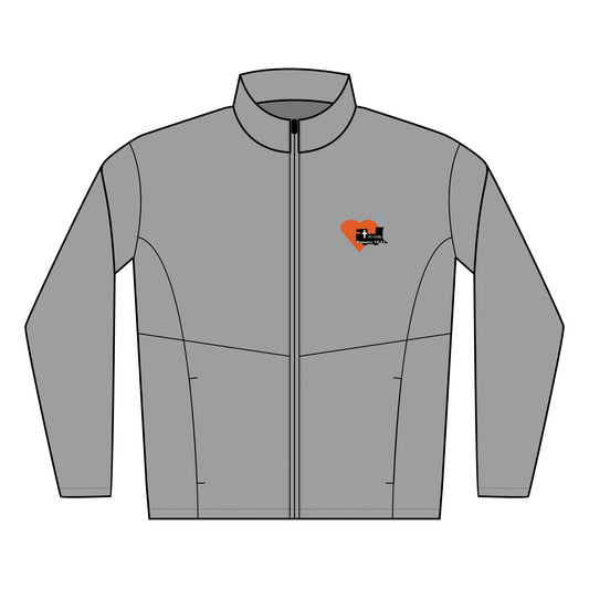 Men's Soft Shell Jacket with LifeStation Logo Design | Lightweight Jacket for Outdoor Activities, Sports, Casual Wear, Gifts, Everyday Use