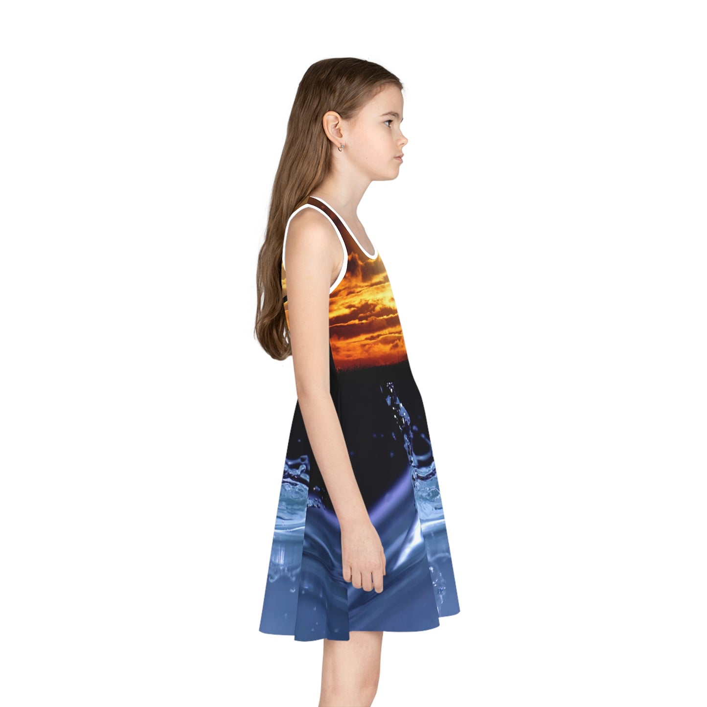 Girls' Sleeveless Sundress
