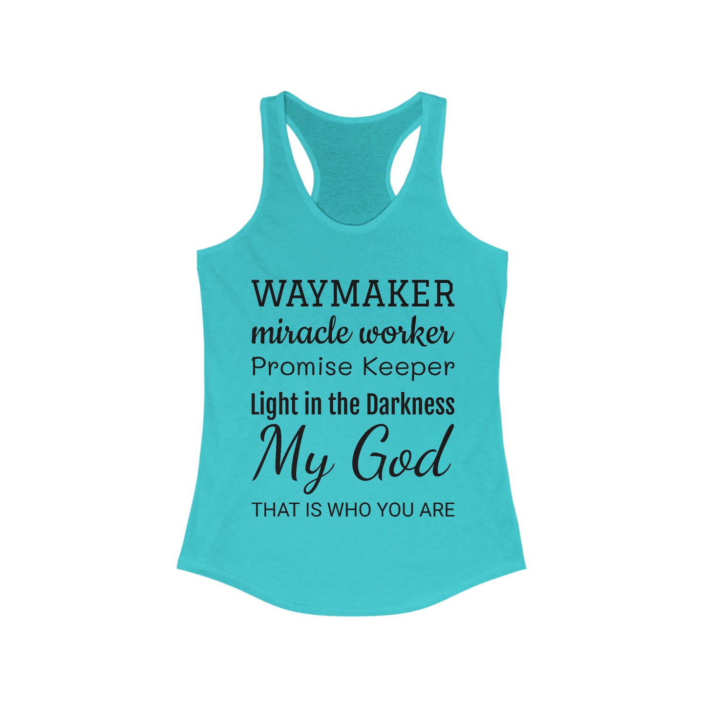 Waymaker Women's Ideal Racerback Tank