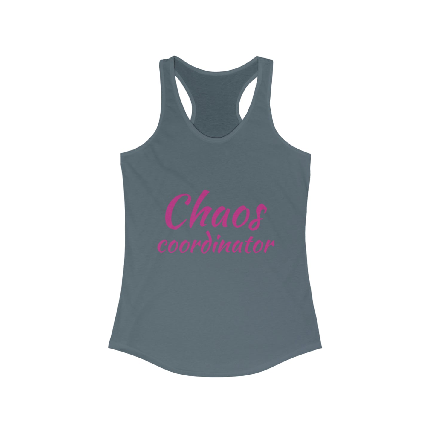 Chaos Coordinator Print Women's Ideal Racerback Tank