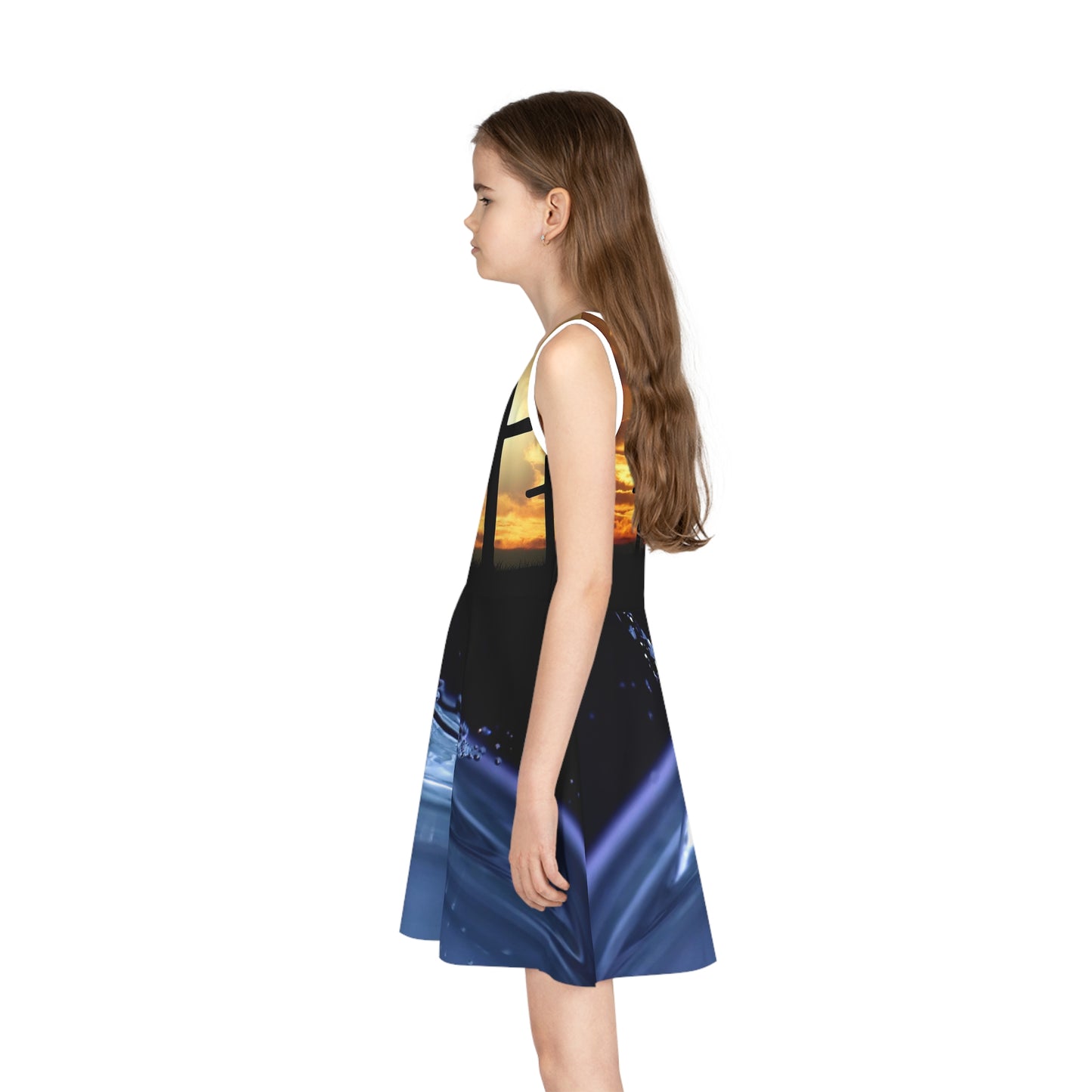 Girls' Sleeveless Sundress