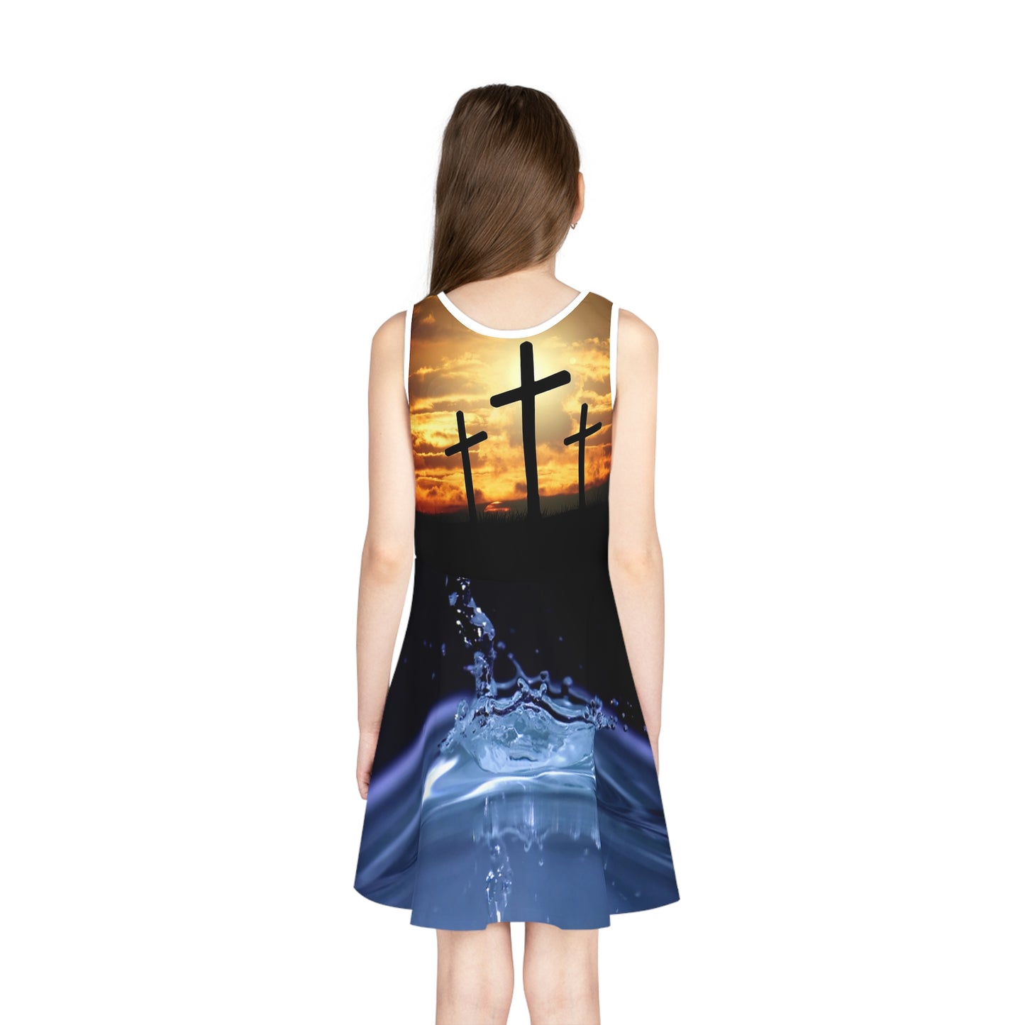 Girls' Sleeveless Sundress