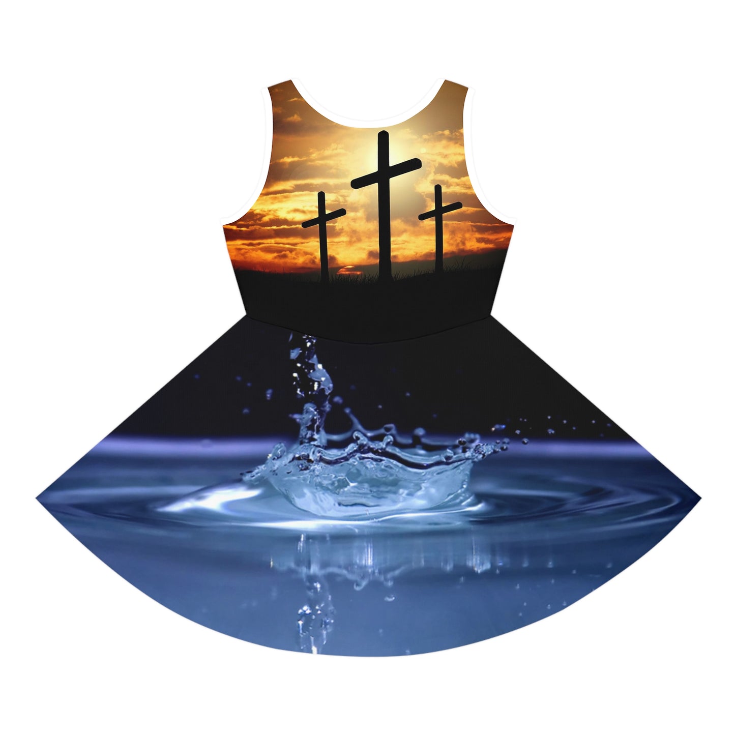 Girls' Sleeveless Sundress