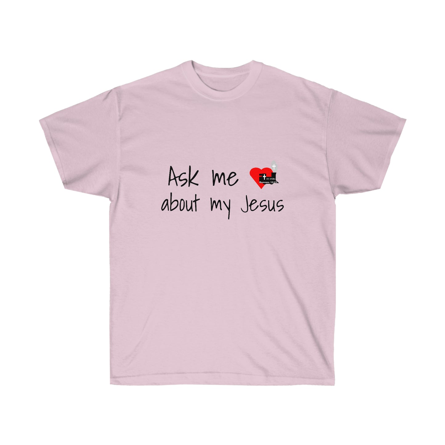 LifeStation Ask me about my Jesus Unisex Ultra Cotton Tee
