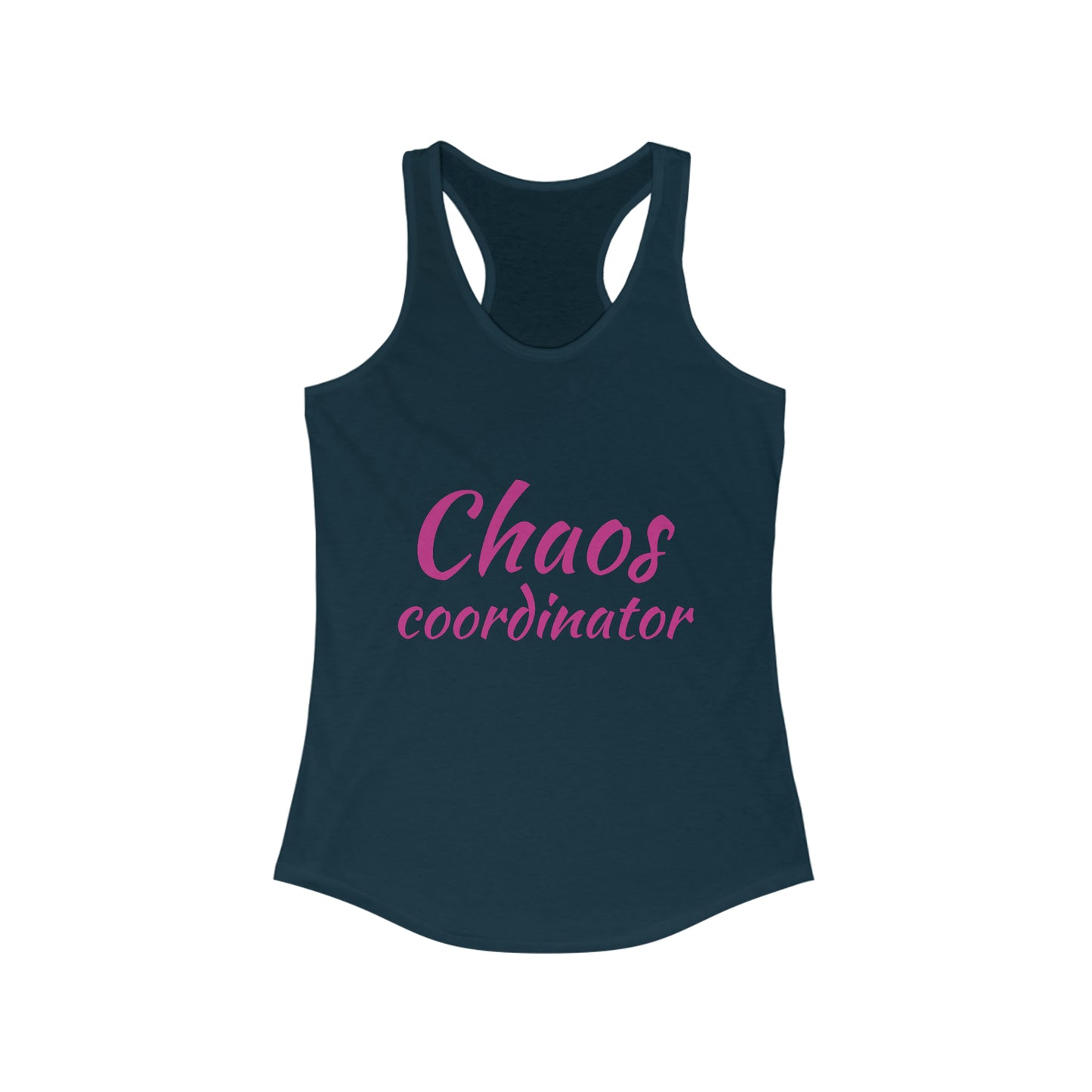 Chaos Coordinator Print Women's Ideal Racerback Tank