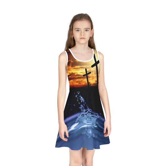 Girls' Sleeveless Sundress