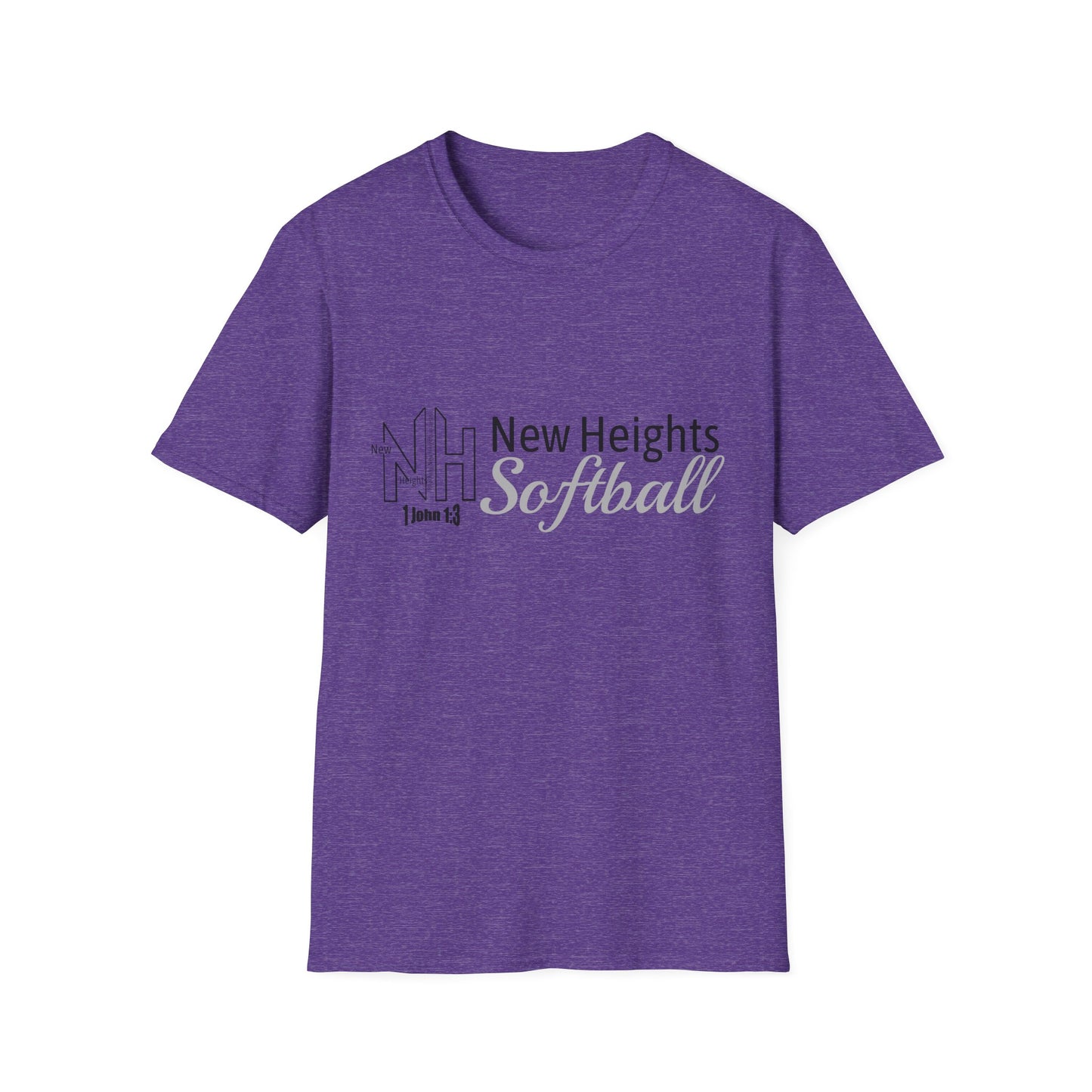 13 Softball Unisex Softstyle T-Shirt
