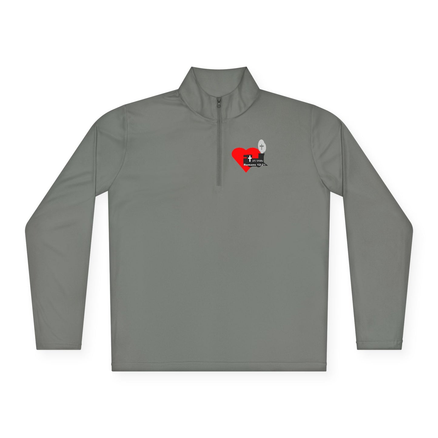 Life Station Logo Unisex Quarter-Zip Pullover
