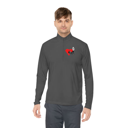 Life Station Logo Unisex Quarter-Zip Pullover