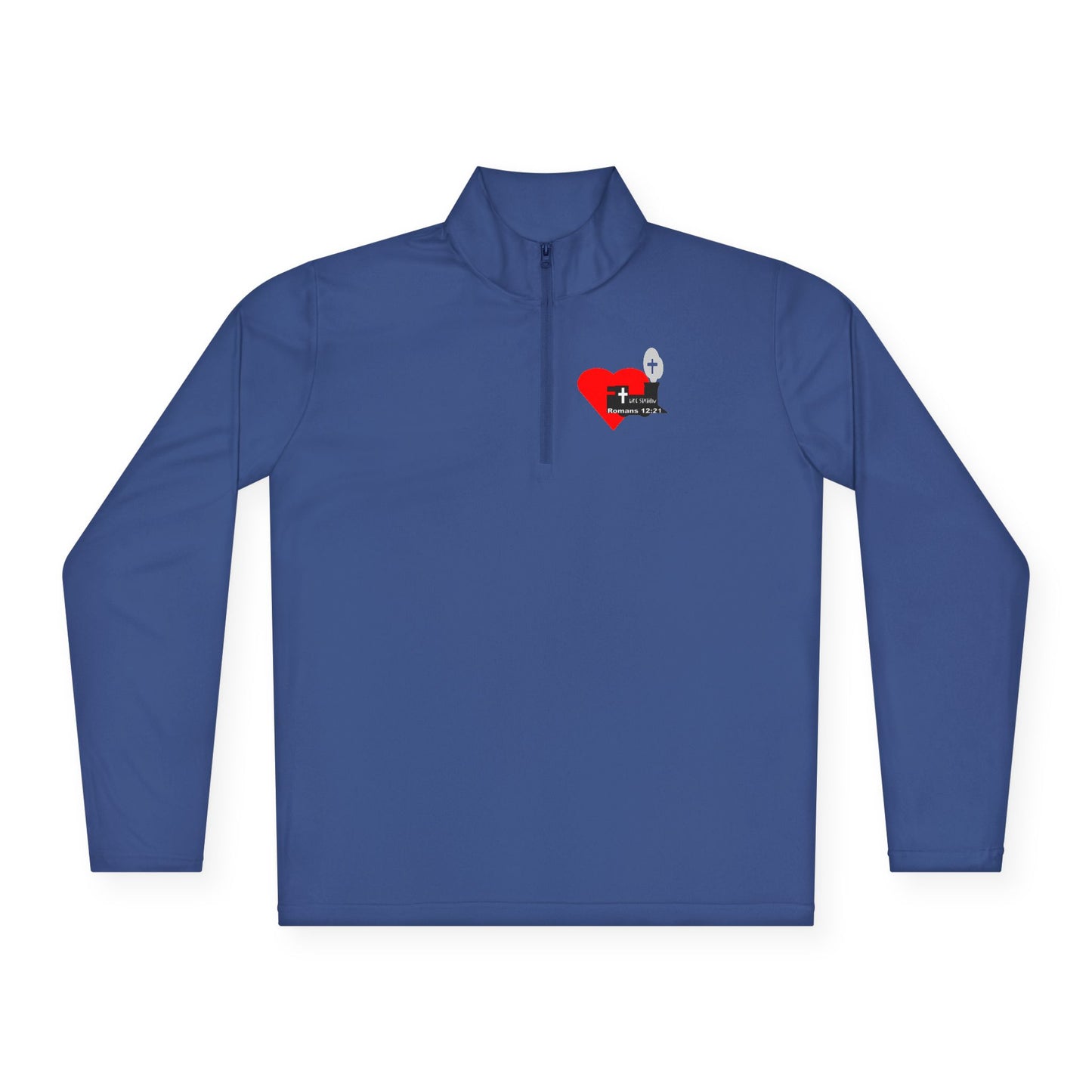 Life Station Logo Unisex Quarter-Zip Pullover