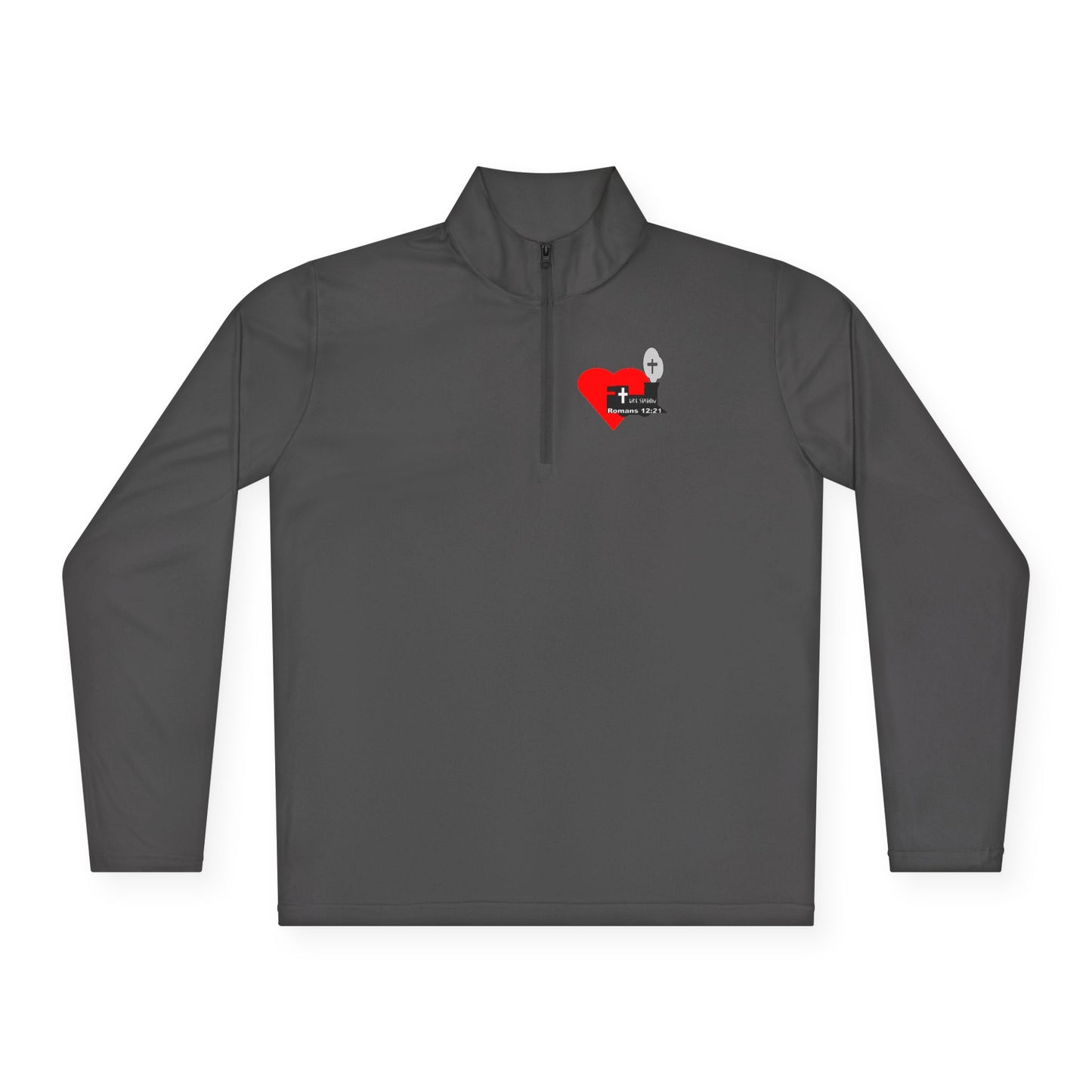 Life Station Logo Unisex Quarter-Zip Pullover