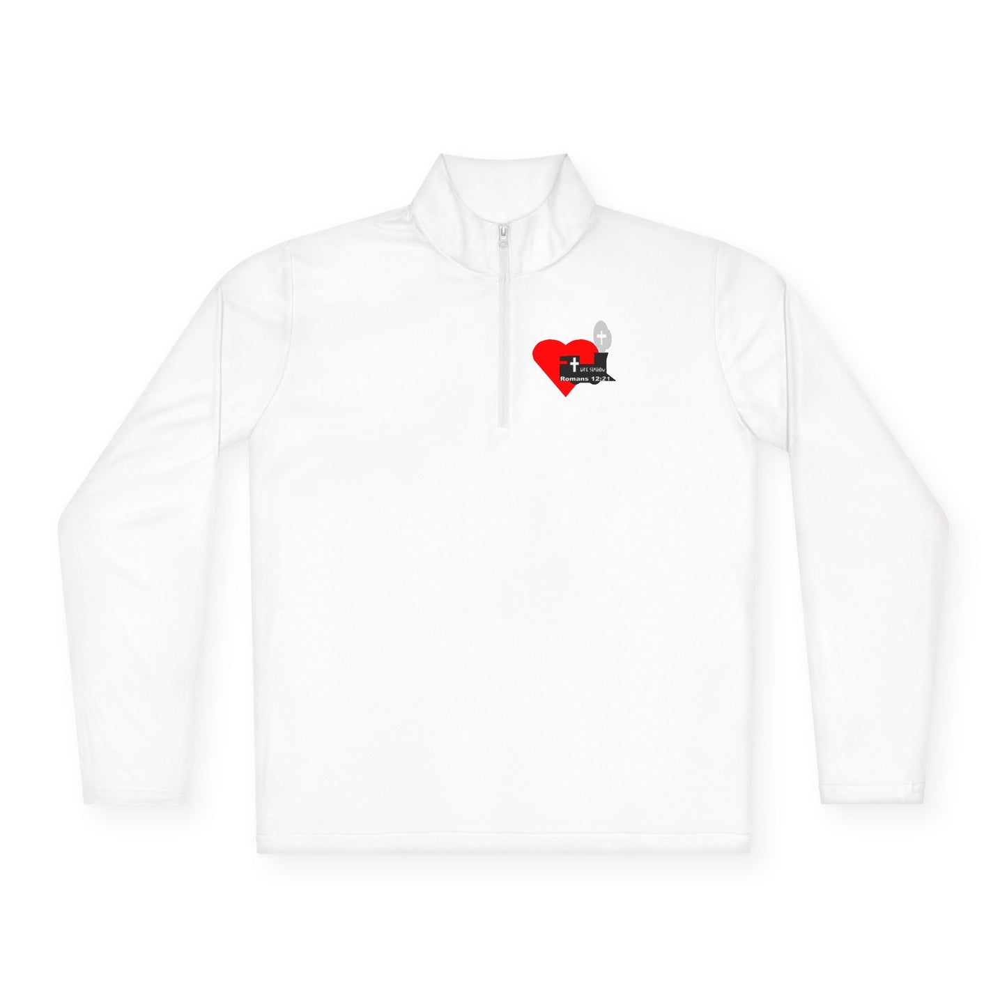 Life Station Logo Unisex Quarter-Zip Pullover
