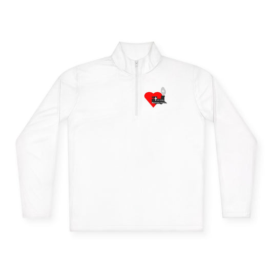 Life Station Logo Unisex Quarter-Zip Pullover