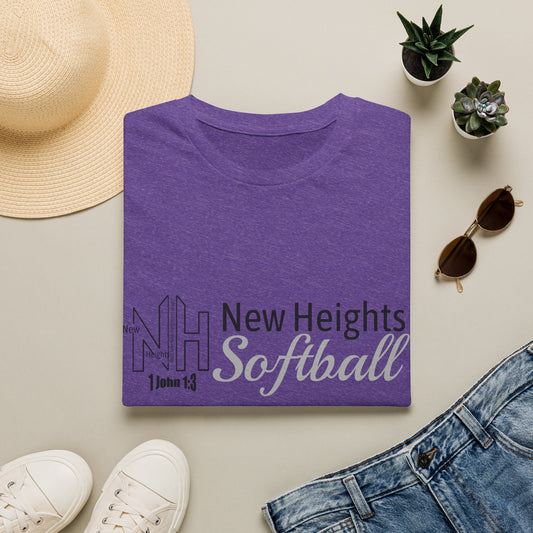 6 Softball Unisex Softstyle T-Shirt
