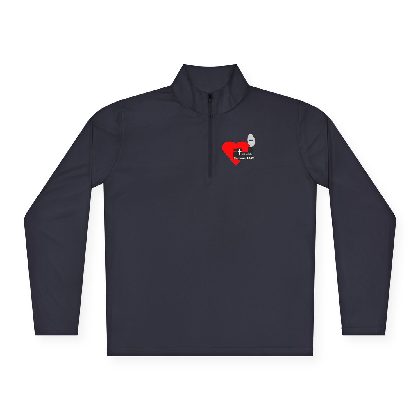Life Station Logo Unisex Quarter-Zip Pullover