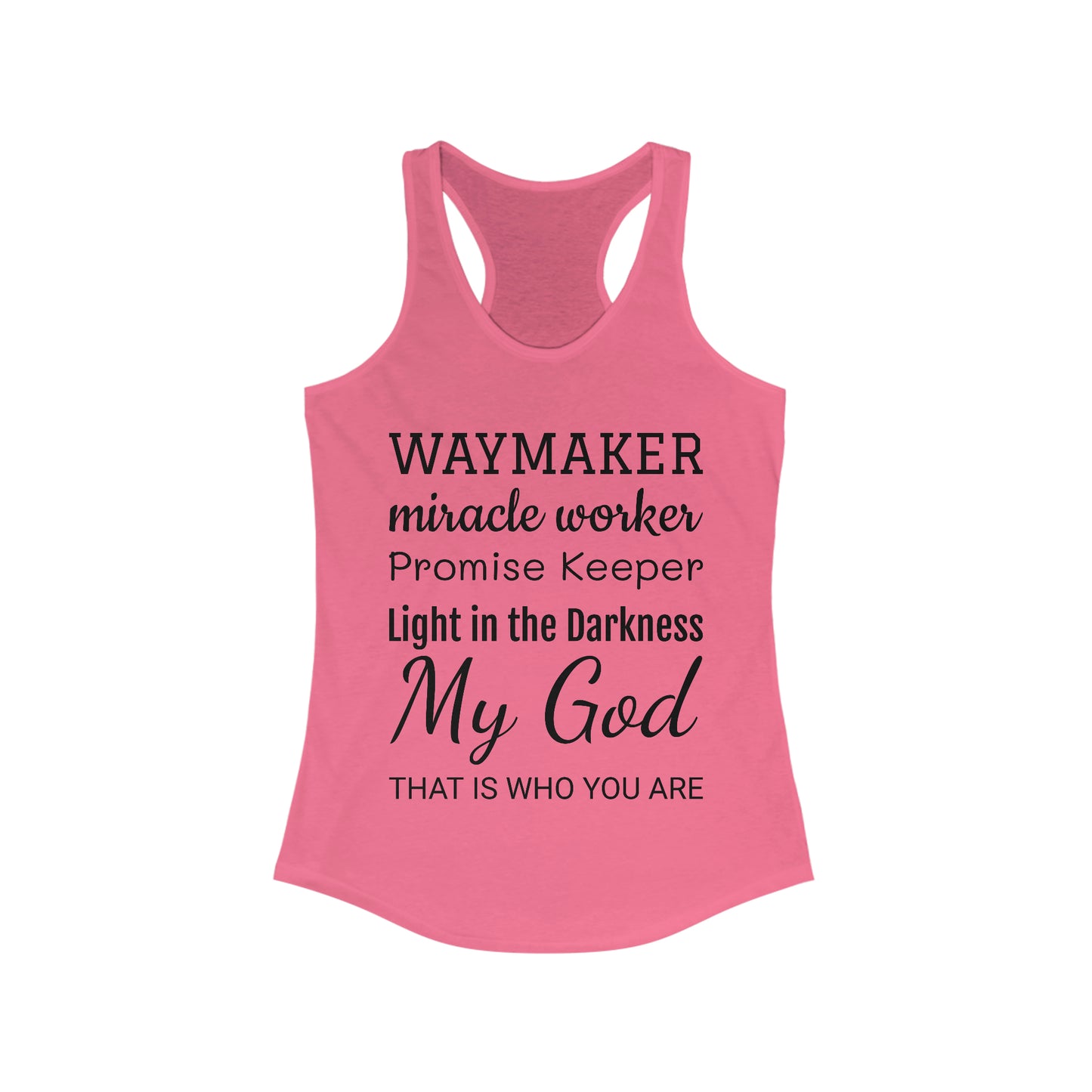 Waymaker Women's Ideal Racerback Tank